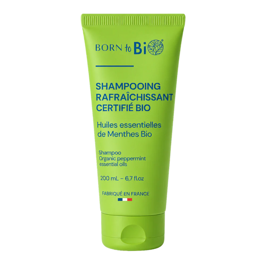 Shampooing Rafraîchissant Menthe Verte - Certifié Bio-0